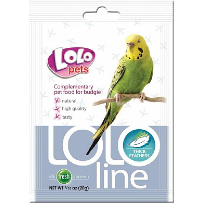 Lolopets Вітаміни для папуг на перо 20 гр.